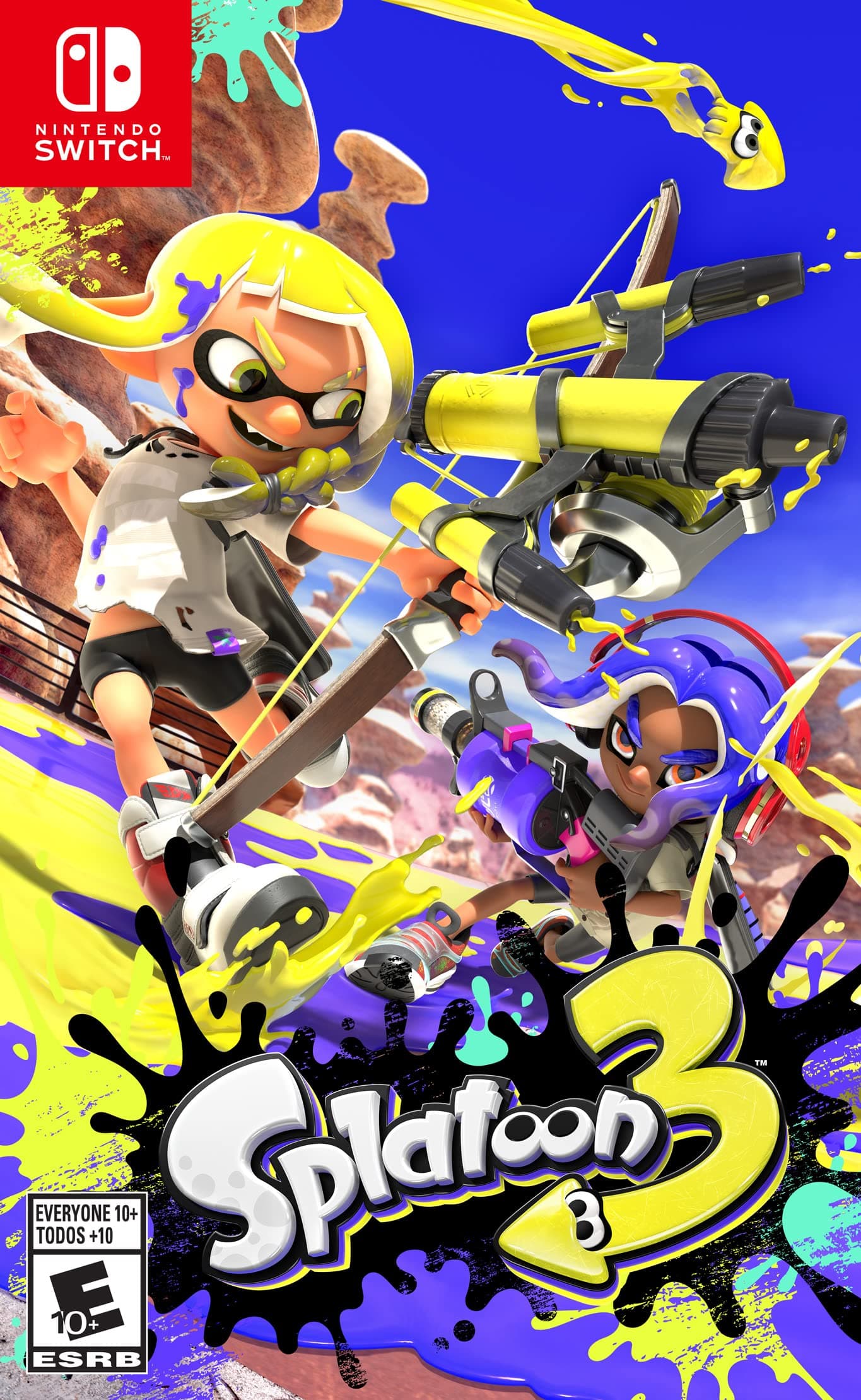 Nintendo Switch Splatoon 3 Game