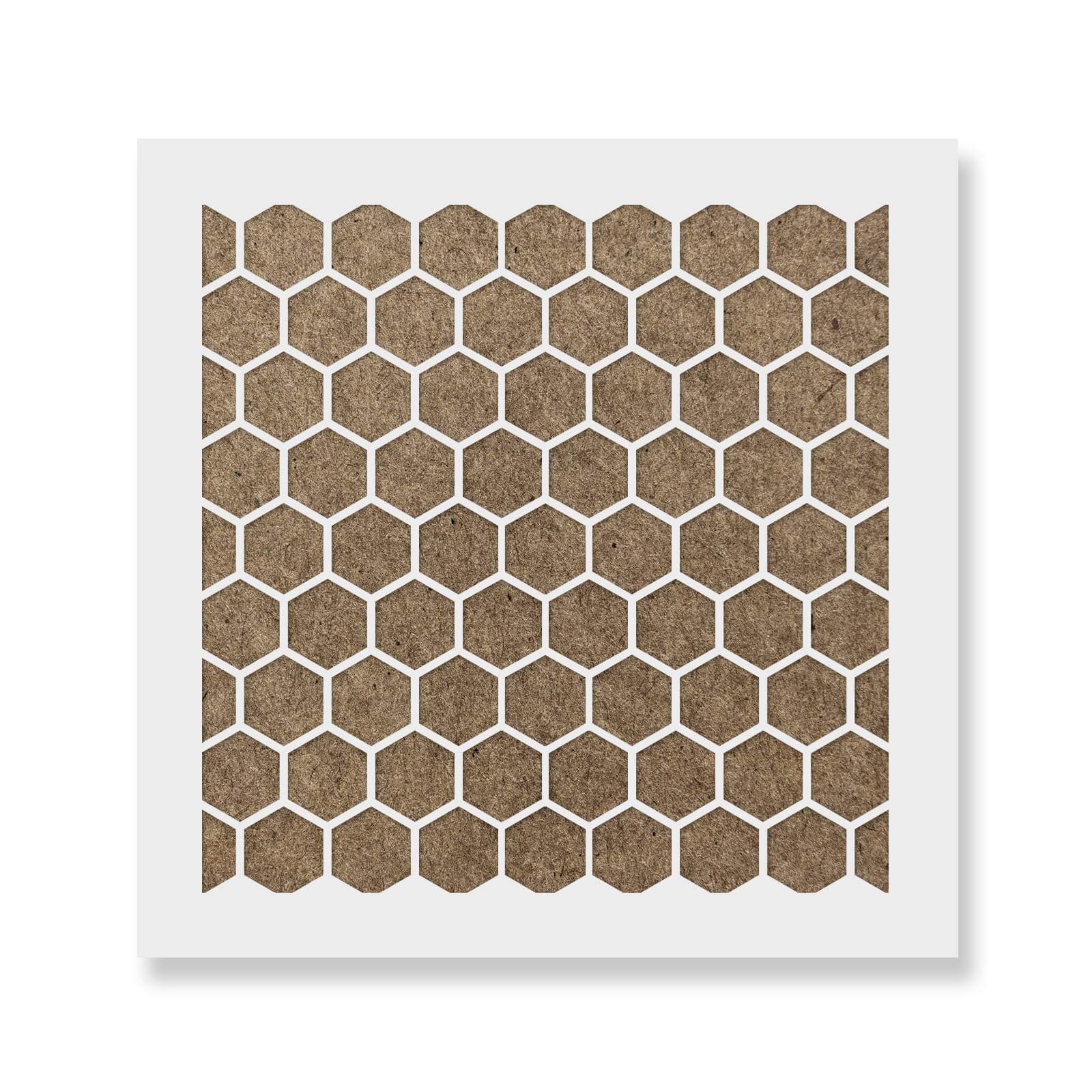 Stencil Revolution Honeycomb Cookie Stencil Template - Reusable & Durable Food Safe Stencils for Cookies and Baking