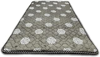 SPINERGY Mattress Cotton 1 Inch Single Size Comfort Mattress Travel Lite Guest Bed/Floor Mat (3X6 ft or 72X36X1 Inches)