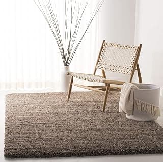 Modern Design Carpets for Home | Premium Shaggy Fur | Anti-Skid Rug Runners & Carpets for Bedroom, Living Room, and Office | Soft, Luxurious, and Stylish (Design 10, 3x5 Feet)