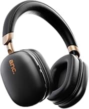 GOBOULT Fluid X Pro ANC Calling, 70Hrs Battery Life, 40mm Boosted Drivers, Foldable Design Bluetooth & Wired Headset (Jet Black)