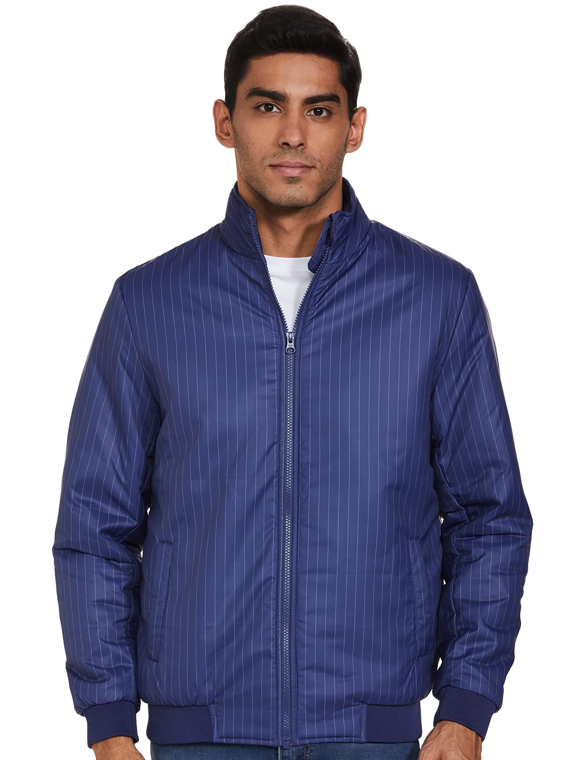 Amazon Brand - Symbol Men's 100% Polyester Standard Quilted Jacket