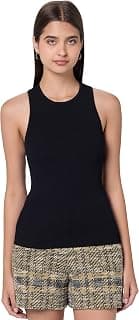 VERO MODA Women High Neck Ribbed Top