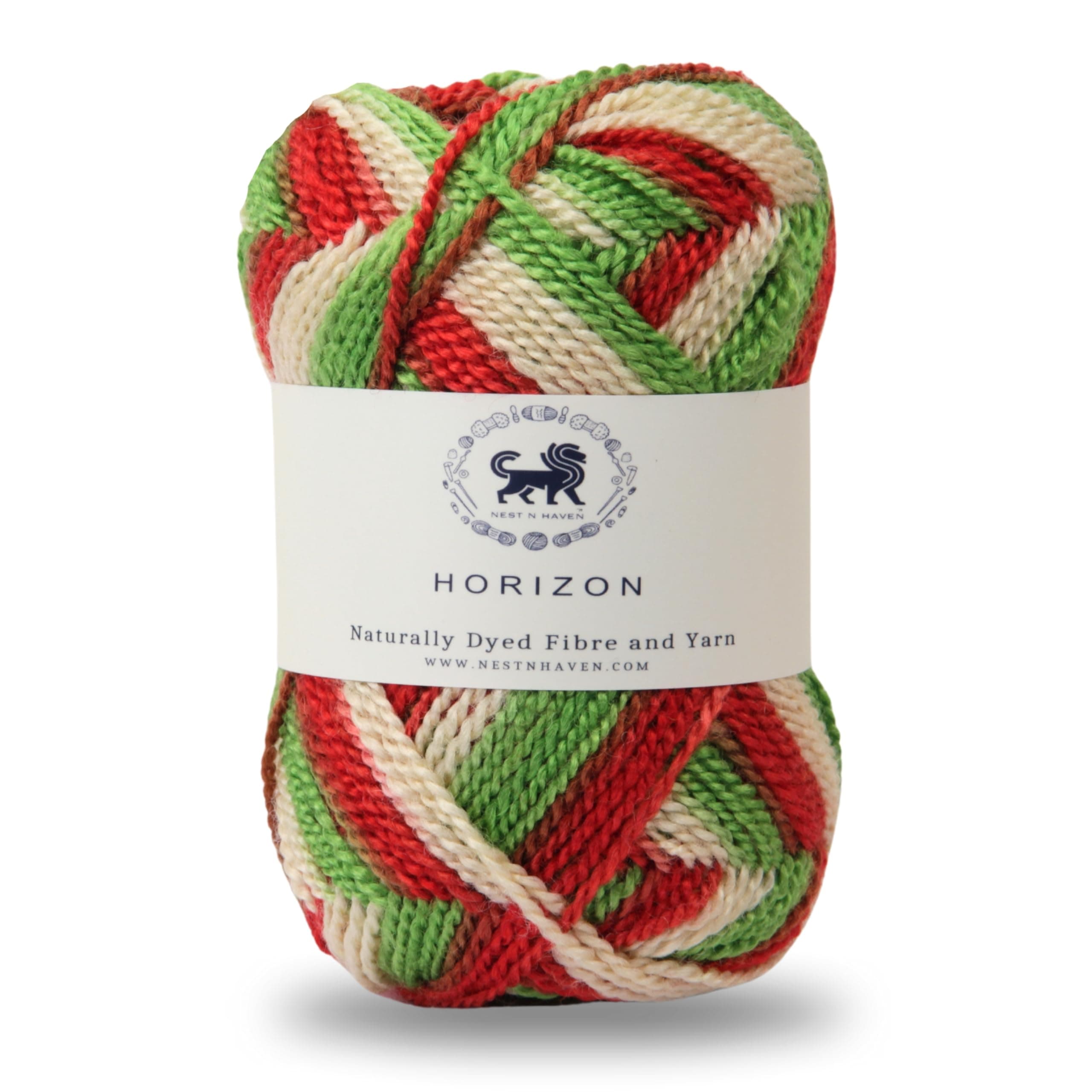 NESTNHAVEN , Wool, Horizon , Acrylic Yarn Supersoft Knitting Wool Ball, (1 Ball/100 Gram Each) Multi Colour Ball Suitable For Craft, Babywear, Baby Blankets , Shade No - Nnhh001 (Multicolor 12)