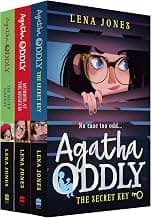 Agatha Oddly 3 Books Collection Shrinkwrap Set : The Secret Key , Murder at The Museum, The Silver Serpent