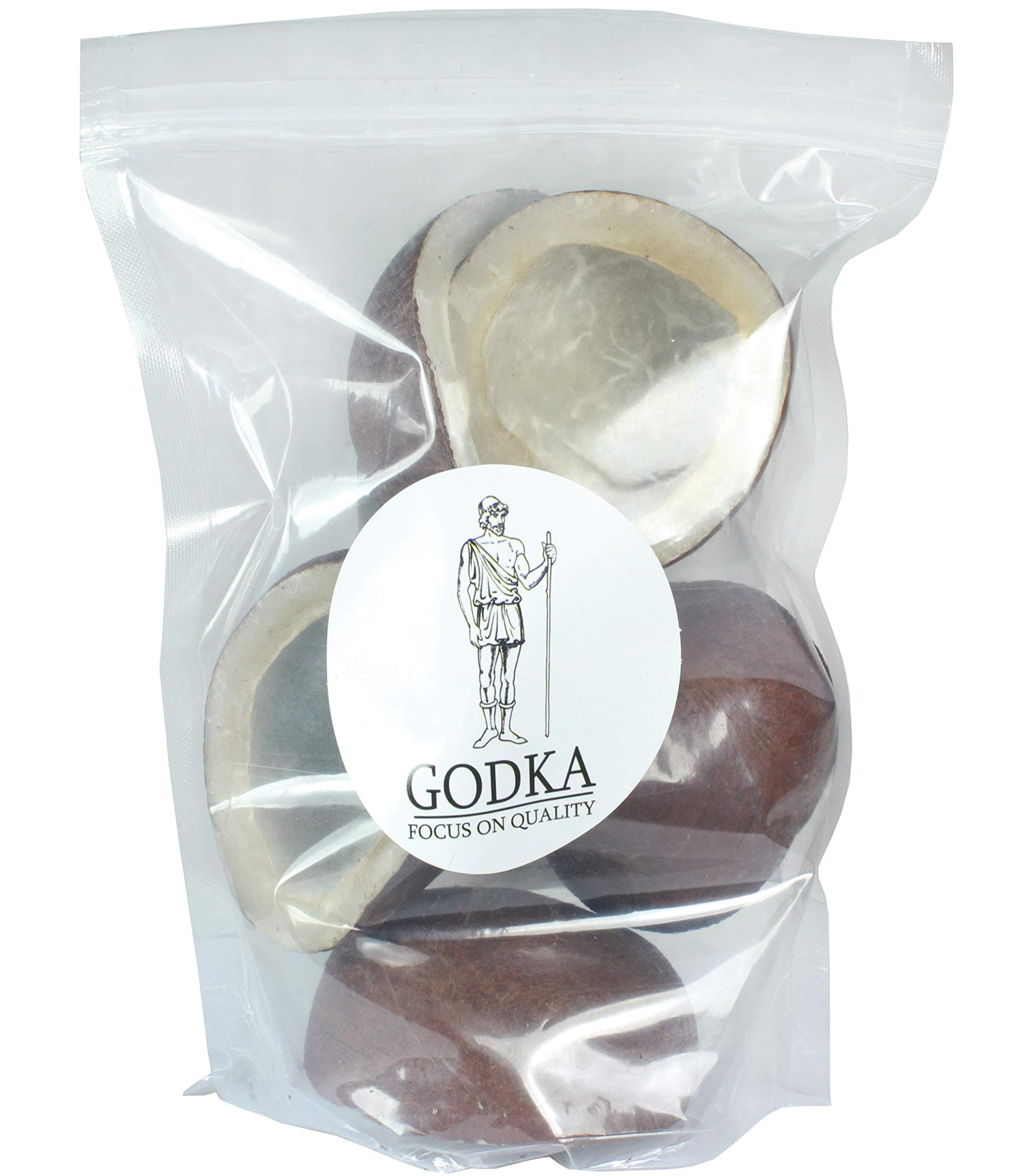 Godka™ Dried Coconut Halves/Dry Copra,500 g