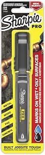Sharpie Pro Permanent Marker, Fine Point, Black Marker (2018321)