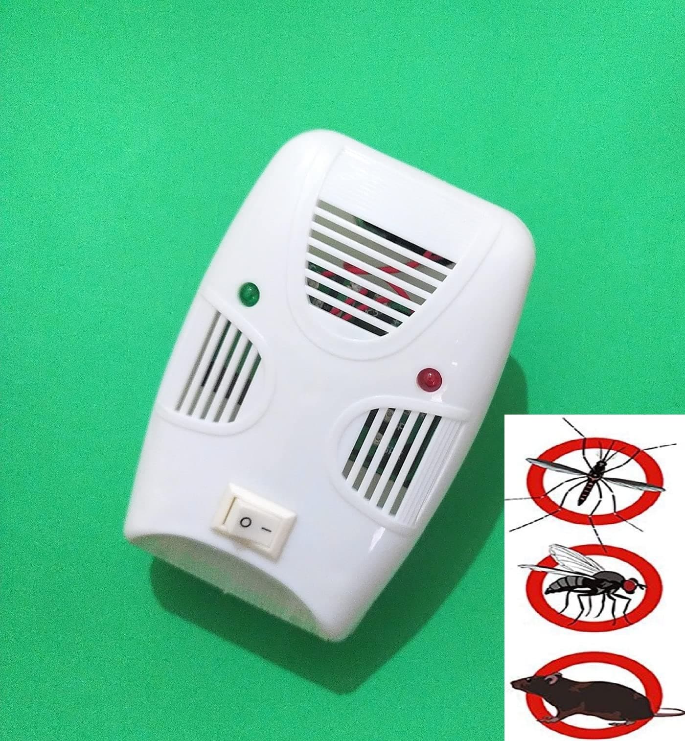 NELSTRAB:- Electric Reject Machine for Insect Control, Small, 1 PIS | Ants Spider Control, Rats Cockroach Mosquito Repelling, Home Repelling Aid