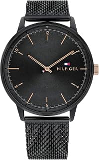 Tommy Hilfiger Quartz Analog Black Dial Watch for Men-NSTH1791845W