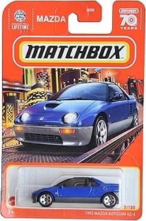 Matchbox 1992 Mazda Autozam AZ-1, Blue 3/100