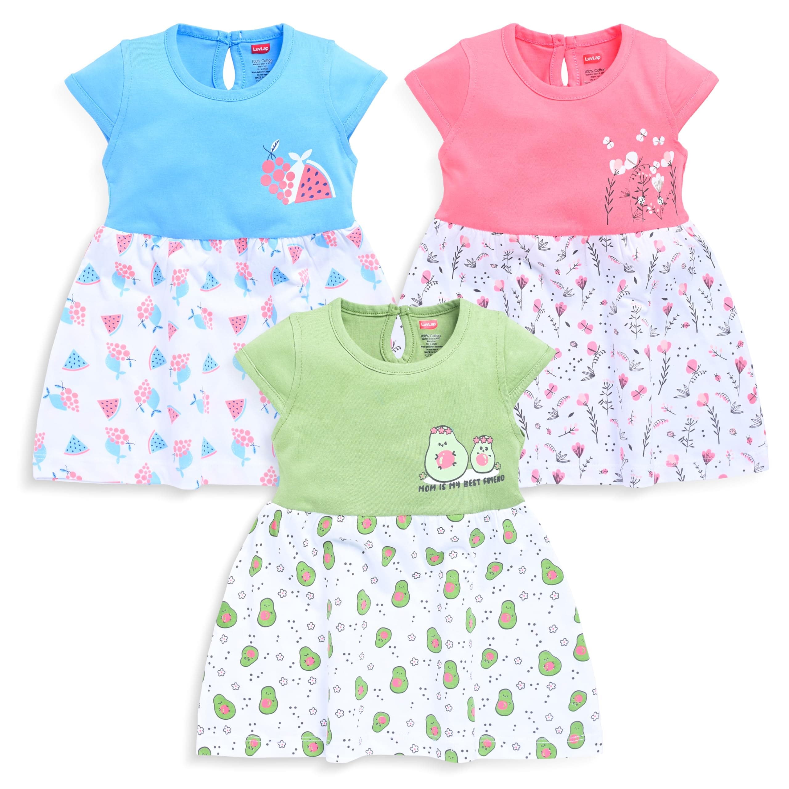 LuvLap Baby Girls Frock