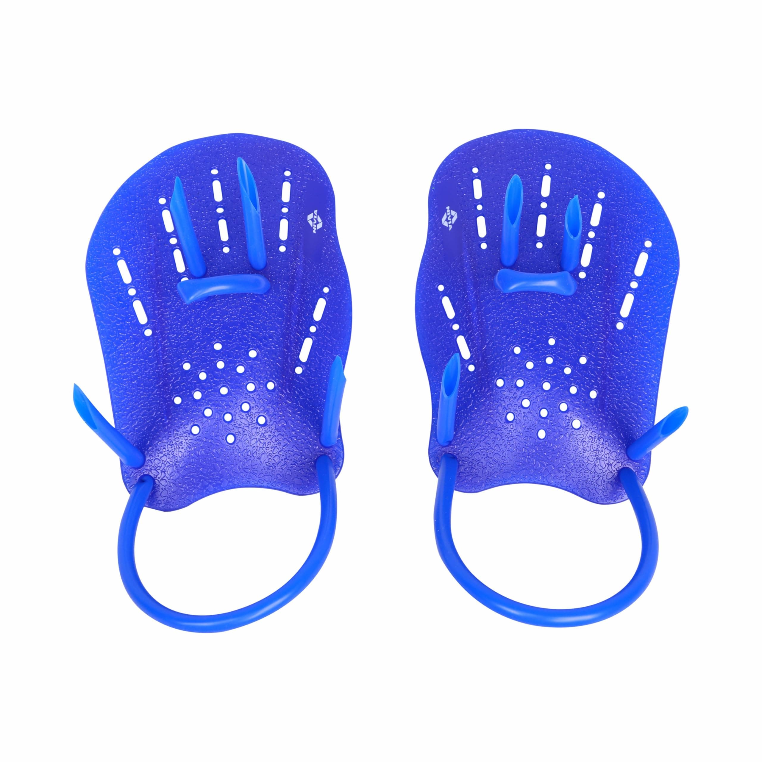 Nivia Padel Pro, Swimming Hand Paddles with Adjustable Silicone Straps, Swim Diving Training Hand Paddles, for Adults (Small)
