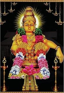 AYYAPPA Wall Stickers -Ayyappan Wall Sticker-Swami Ayyappa Wall Art-Lord Ayyappa Wall Sticker