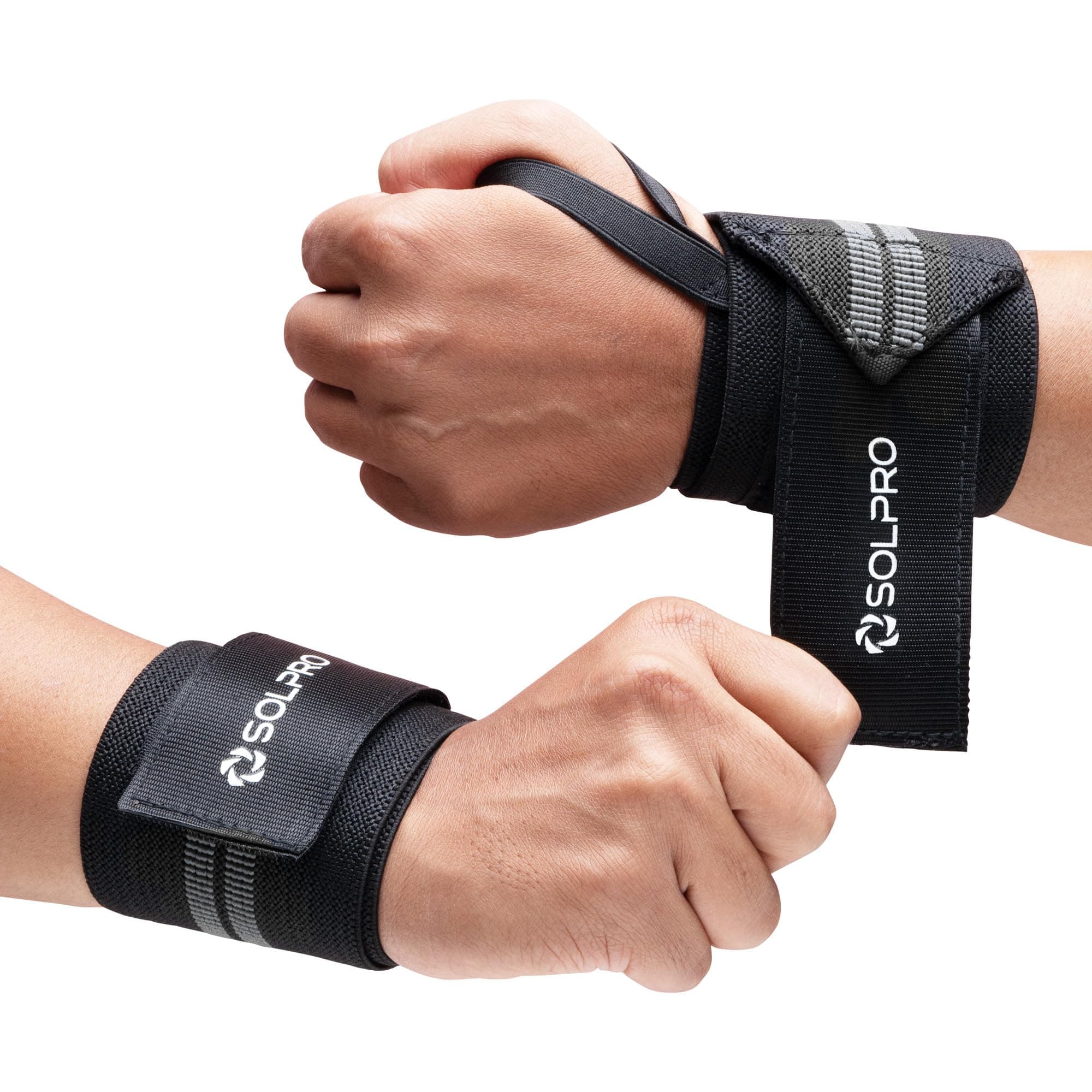Solpro Savage Wrist Support | Breathable Compression Sleeve with Non-Slip Grip for Weightlifting, Powerlifting, Gym, Sports & Everyday Wrist Pain Relief