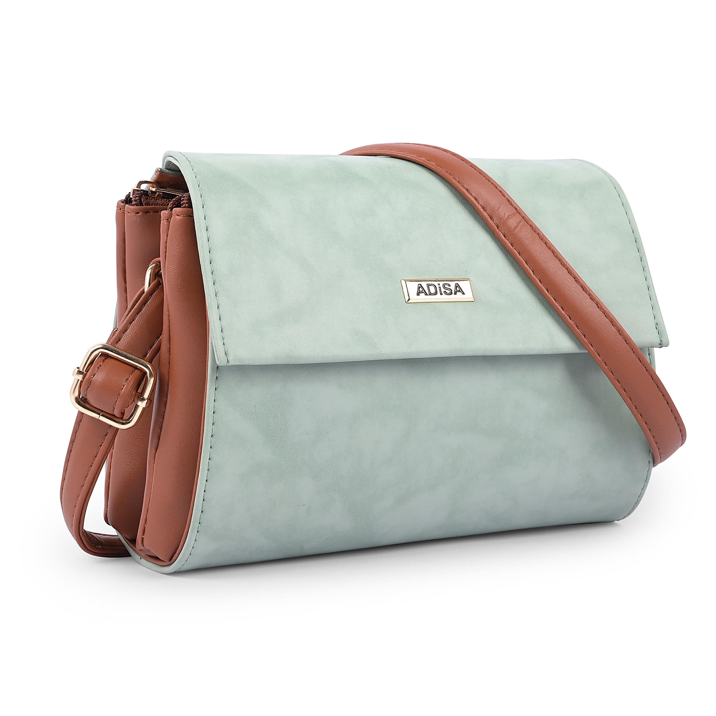 ADISA Women Girls Dual Cross Body Sling Bag (SL5158)