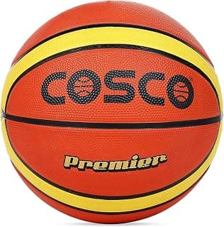 Cosco Premier Nylon Basketball, Size 6 (Multicolour)