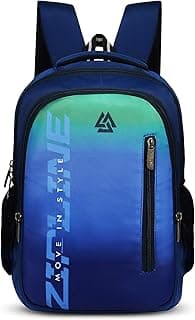 Zipline Casual backpack School bags for boys & Girls |35L Water Resistant backpack bags for women|Stylish,Lightweight,Durable|College bag for boys