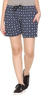 Women's Cotton Printed Lounge Shorts