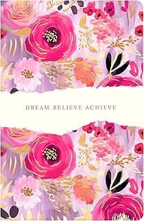 LAURET BLANC Notebook Undated Daily Planner, To Do List, Affirmation and Gratitude Journal- A5, 90 GSM, 150 Pages, Plan for 75 Days (Dream Believe Achieve)