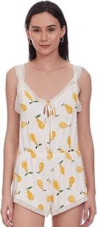 Forever 21 Women's Casual Regular Night Shirt (337174_Cream/Multi_S)