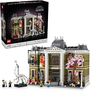 LEGO Icons Natural History Museum Set 10326 Building Blocks for 18+ Gift
