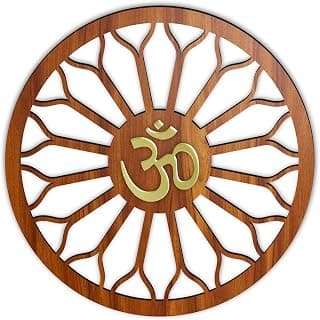 Chants Beautiful Mandala OM Wall Decor Art for Pooja room, Yoga, Living room, home decor and office (SWA WALL ART Mandala03)