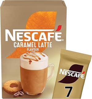 NESCAFÉ Caramel Latte Instant Coffee 7 x 17g Sachets