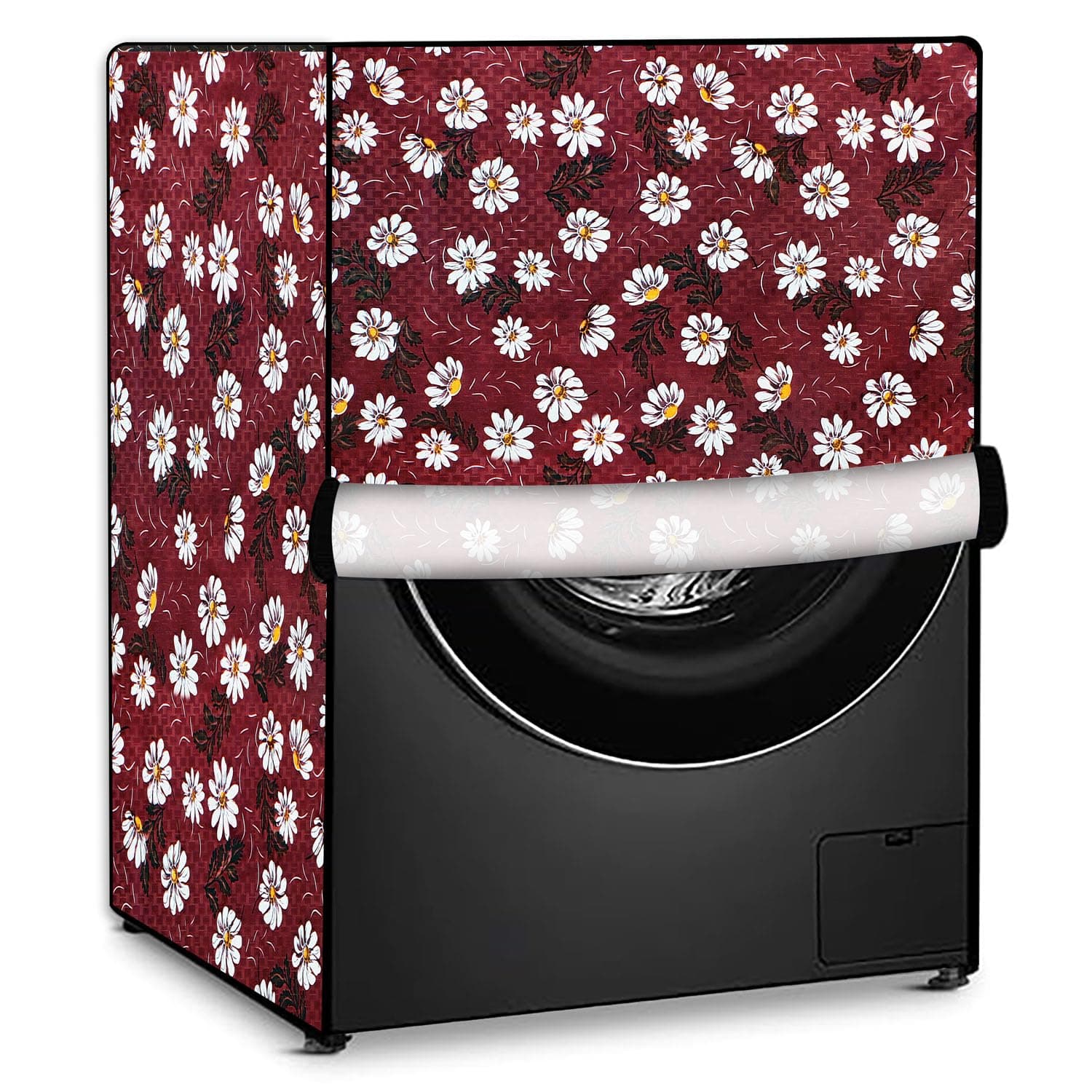 Stylista Washing Machine Cover Compatible for IFB 6.5 kg Front Loading Senorita WXS Printed Pattern