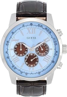GUESS Round 45mm Blue Dial Analog Men Watch - U0380G6M