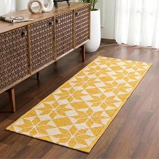 SARAL HOME EASY LIVING Ochard Cotton Handwoven Rugs - 50X180 Cm, Ochard, Rectangular