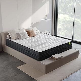 Wakeup India Riserox Mattress | Luxe Comfort Pocket Spring | 10 Years Warranty | Queen Size 78x60x8 Inch Mattress | Medium Firm