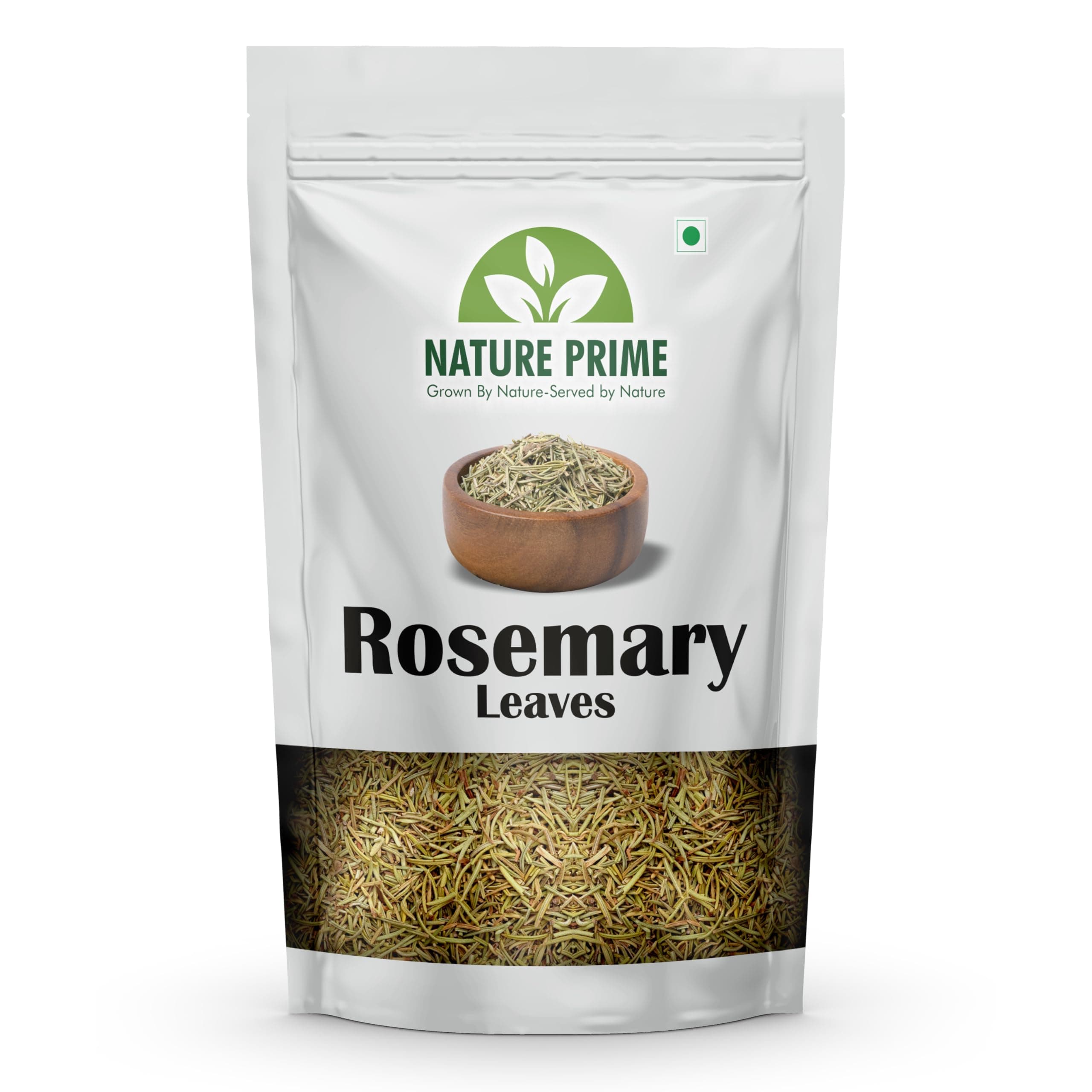 NATURE PRIME Rosemary Dried Leaf|100% Natural Rosemary Leaves - 100 Gram|Aromatic Herb For Cooking, Wellness & Aromatherapy