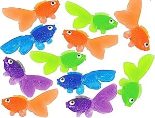Toyshine 12 Pc Aquatic Sea Animal Fish Figurines Baby Bath Toys Sea Creatures Action Toys Playing Set for Kids 3+Boys Girls Party Favor