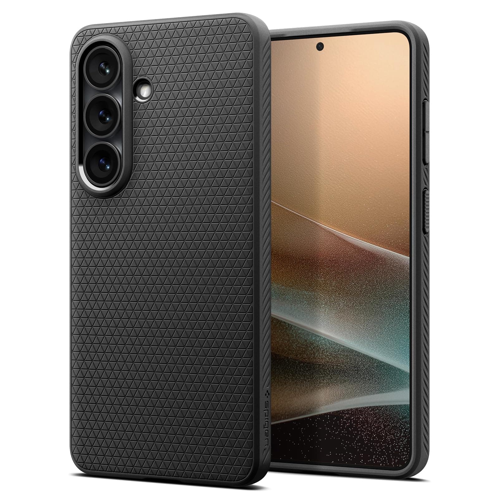 Spigen Liquid Air | Samsung Galaxy S26+ Case [Flexible] [Air Cushion Protection] Galaxy S26 Plus Back Cover | TPU - Matte Black