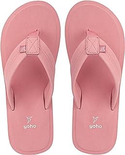 YOHO Bubbles Women Ortho slippers | Soft comfortable and stylish flip flop slippers for Women in exciting colors |Lightweight | Anti Skid | Daily Use Chappal