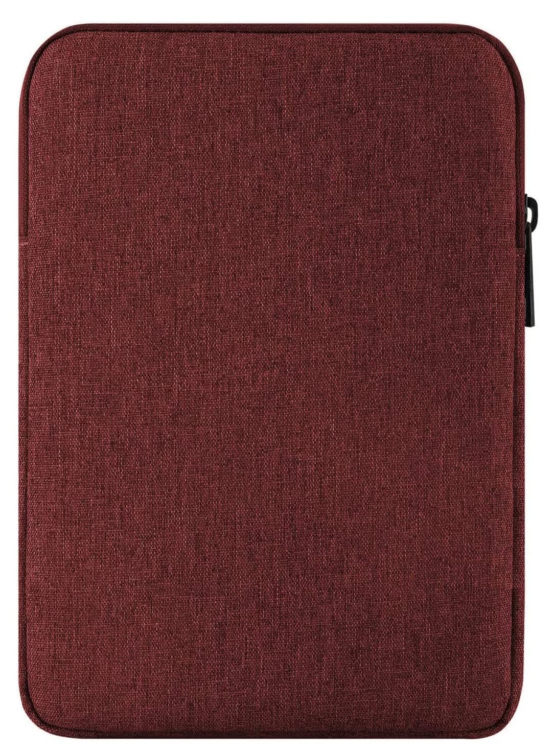 MOCA 12.9 Inch iPad Sleeve Case Fits for iPad Pro 12.9 2021-2018, iPad Pro 12.9 2017/2015, Galaxy Tab S8+ 12.4", Surface Laptop Go 12.4" Universal Tablet Sleeve Bag Pouch (Wine Red)
