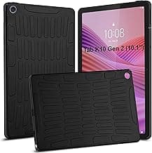 TGK Rugged Back Cover for Lenovo Tab K10 Gen 2 Tablet 10.1 inch Case 2025 Released (25.65 cms) - Black