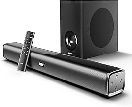Mivi Nex 200 Soundbar [New Launch], 200 Watts, 2.1 Channel System with Sound bar and Subwoofer, Nex PowerStage Audio, Multiple Input Modes, Made in India