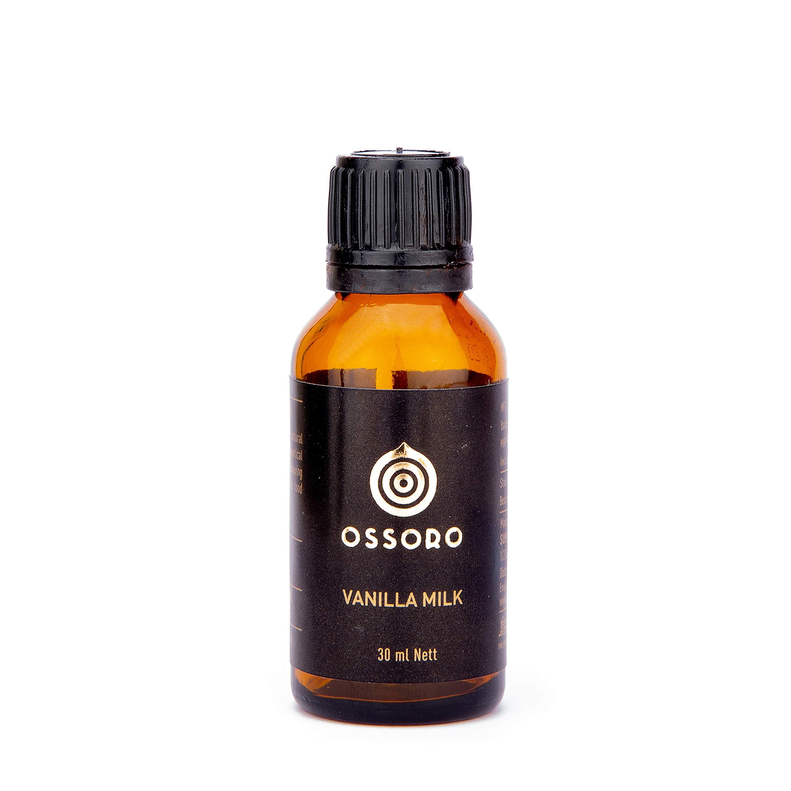 Ossoro Vanilla Milk, 30ml, Flavoured Milk, Ice-Cream, Milkshake Essence/ Glass Bottle