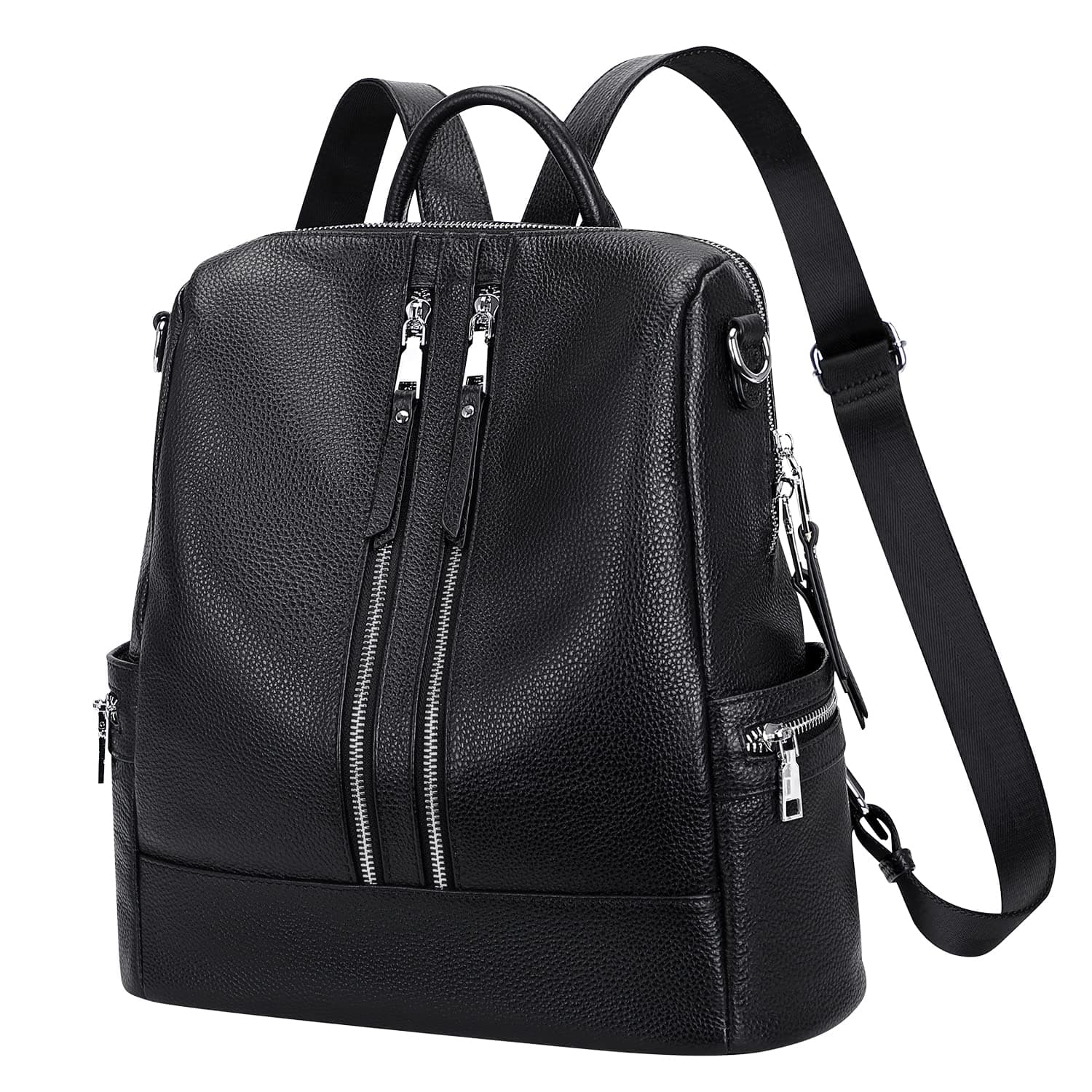 ALTOSY Backpack Purse for Women Ladies Rucksack Genuine Leather Versatile Shoulder Bags with Coin Purse