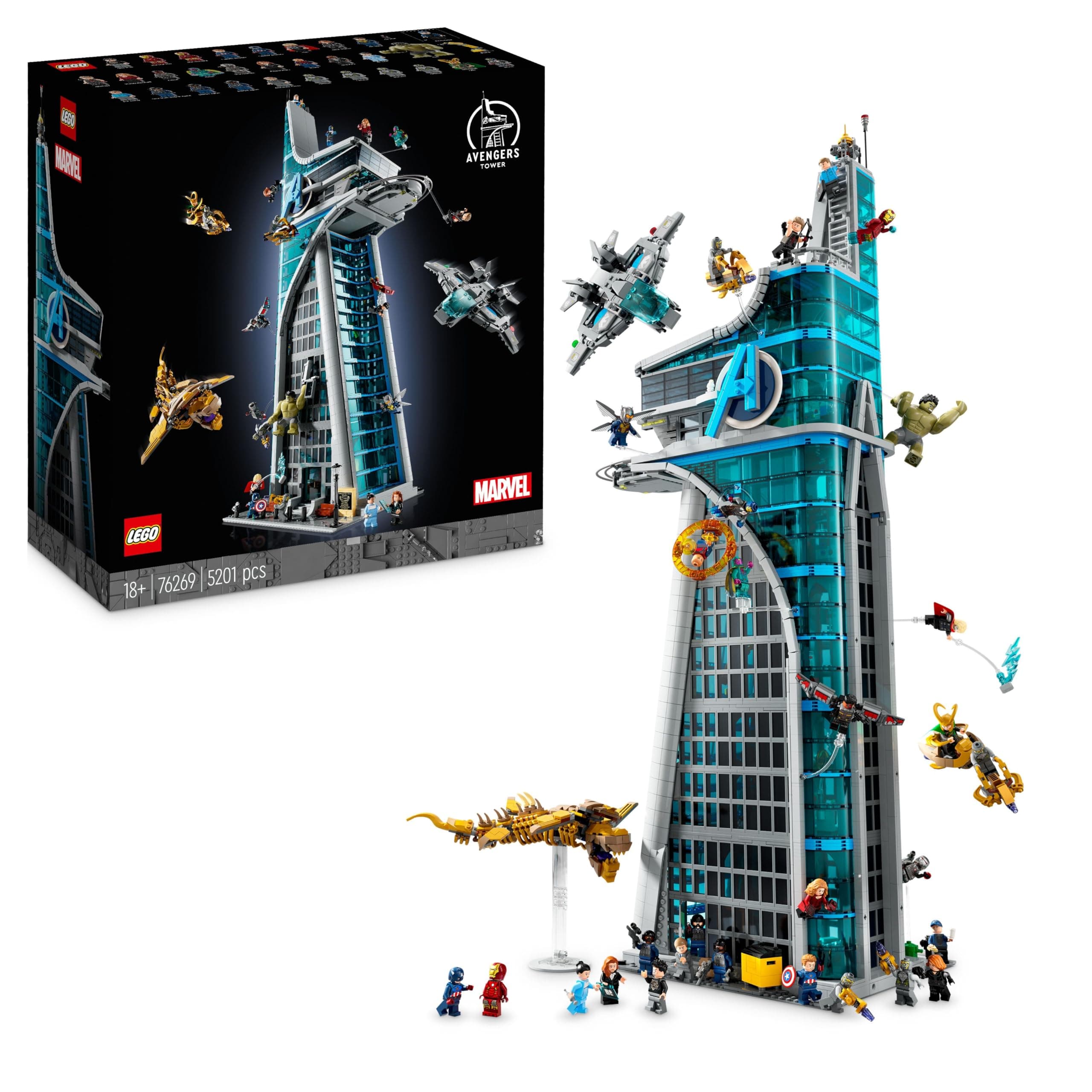 LEGO Marvel Avengers Tower 76269 Building Blocks for 18+ Gift