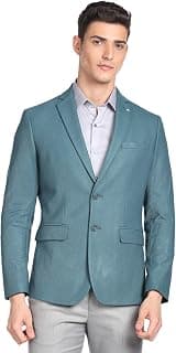 Arrow Men Zero Calorie Slim Fit Dobby Blazer