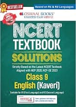 Oswaal NCERT Textbook Solutions English- Kaveri, Class 9 (Latest NCERT) Suitable for R1 (First) & R2(Secondary) Language| Revision Notes, Mind Maps, Solved Intext & Exercise Questions | Oswaal AI