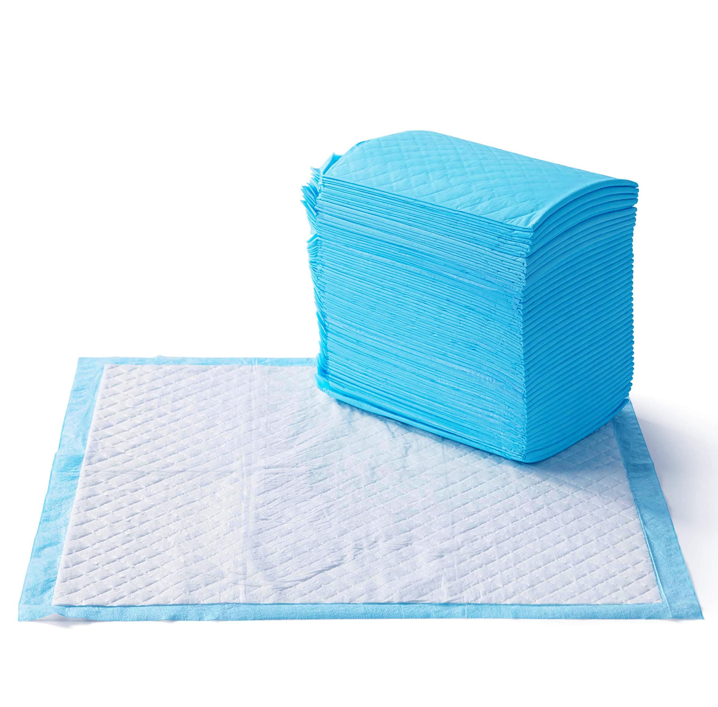 Amazon Basics Heavy Duty Pet and Puppy Training Pads | Pack of 80 | 61 x 58.4 cm | Dog Pee Pad | Potty Training | Regular