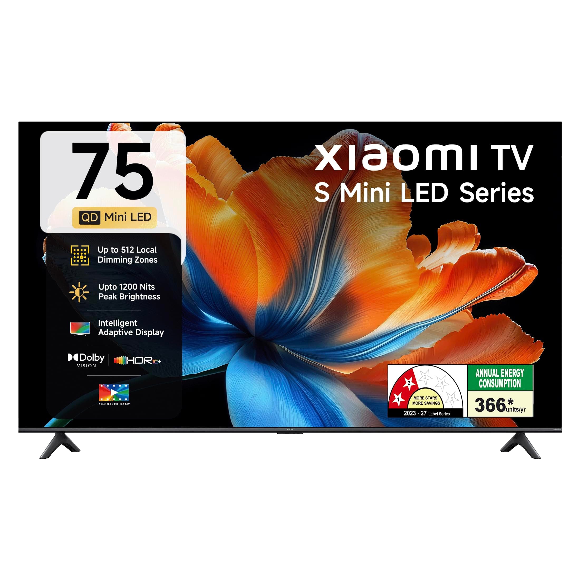 Xiaomi 189 cm (75 inches) 4K UHD Smart Quantum MagiQ S Mini LED Google TV L75MC-IN