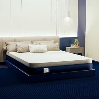 Soft Mattress | Smart Open Foam Technology & Ortho Pure Support Layer | Zero Motion Transfer | Breathable Airsoft Fabric Cover | 15-Year Warranty (King (U.K. Standard), 72x72-6)