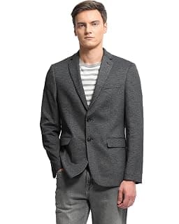 Arrow Newyork Men's Zero Calorie Slim fit Heathered Blazer