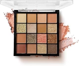 Hilary Rhoda Eyeshadow Palette | 16 Multicolor Matte & Shimmer Shades | Eye Makeup Highly Pigmented, Long-Lasting, Waterproof & Blendable Eye Makeup | Professional & Beginner Friendly (Shade 3) – 20.8g