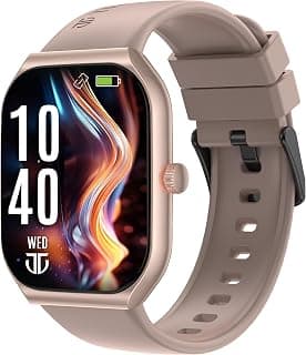 Titan Smart 3 Premium Smart Watch|1.96" Super AMOLED Display with 410x502 Pixel Resolution|SingleSync BT Calling|NitroFast Charging|110+ Sports Modes|200+ Watchfaces|Upto 7 Day Battery