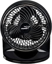 V Guard Spinny Pro 180 mm Table & Wall Fan | 2100 RPM High-Speed Motor | 353 CFM Airflow | 3 Speed Settings | 90° Adjustable Tilt | Energy-Efficient 30 W | Durable ABS Build | Black